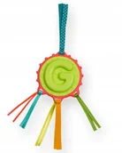 Gryzaki dla dzieci - Ebulobo Gryzak Literka "G" z grzechotką - miniaturka - grafika 1