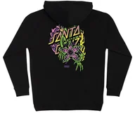 Bluzy męskie - bluza męska SANTA CRUZ STRANGER THINGS DEMOGORGON DOT HOODED HEAVYWEIGHT SWEATSHIRT BLACK - miniaturka - grafika 1