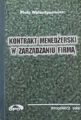 Zarządzanie - Kontrakt menedżerski w zarządzaniu firmą - miniaturka - grafika 1