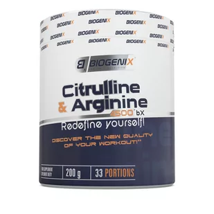 Biogenix Citrulline & Arginine 4500 - 200 g-Apple - Przedtreningówki - miniaturka - grafika 1