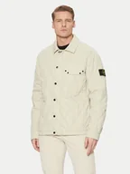 Kurtki męskie - Stone Island Kurtka przejściowa 8115Q0633 Beżowy Regular Fit - miniaturka - grafika 1