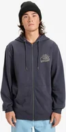Bluzy męskie - Quiksilver Zip Hoodie EQYFT05133-KSH0 Granatowe L - miniaturka - grafika 1
