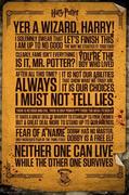 Plakaty - GBeye Harry Potter Cytaty z filmu - plakat 61x91,5 FP4235 - miniaturka - grafika 1