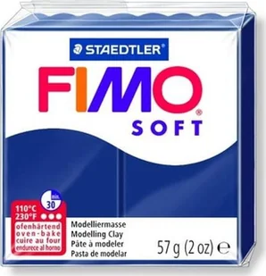 Fimo Masa plastyczna termoutwardzalna Soft granatowa 57g - Masy plastyczne - miniaturka - grafika 1