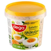 Konserwy i dania rybne - dega Sałatka jarzynowa z jajkiem 500 g - miniaturka - grafika 1
