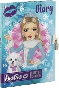 *****Pamiętnik z kłódką i kluczykiem A5 28139 - Zabawki kreatywne - miniaturka - grafika 1