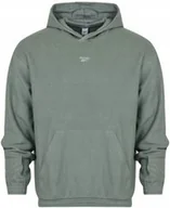 Bluzy damskie - REEBOK - BLUZA UNISEX CL WDE FL OTH HT8199 ZIELONA - miniaturka - grafika 1