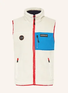 Napapijri Kamizelka Z Pluszowego Materiału Yupik V beige - NAPAPIJRI - Kamizelki męskie - miniaturka - grafika 1