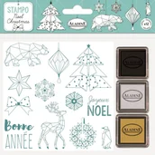 Scrapbooking - Stempelki Bożonarodzeniowe Origami - miniaturka - grafika 1