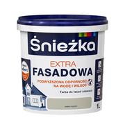 Śnieżka Extra Fasadowa Farba do fasad i elewacji szary jasny 1 L