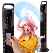 Wentylatory - WENTYLATOR KOLUMNOWY HOFFEN CZARNY - miniaturka - grafika 1