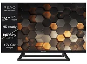 Telewizory - PEAQ PTV 24H-5024E 12V 24" HD Multituner - miniaturka - grafika 1