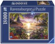 Puzzle - Ravensburger 18000 EL. Rajski Wschód Słońca WZRVBT0UN023308 - miniaturka - grafika 1