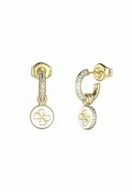 Kolczyki - Kolczyki Guess Knot You JUBE04054JWYGWHT/U - miniaturka - grafika 1
