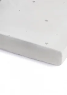 Prześcieradło do łóżeczka bawełniane shining star grey - Prześcieradła dla dzieci - miniaturka - grafika 1