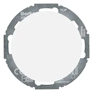 Wyłączniki światła i elektryczne - Hager R.classic Ściemniacz obrotowy komfort z płytką czołową, biały, obciążenie R/L/C 20-420 W, LED 3-100 W 29442089 29442089 - miniaturka - grafika 1