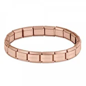 Charmsy - Murrano Bransoletka Bazowa ITALIAN CHARMS Rose Gold Plating 17cm IB-006-17cm - miniaturka - grafika 1