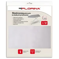 Deski do prasowania - Pokrowiec na deskę metalizowany 150 x 47 cm szary PP - miniaturka - grafika 1