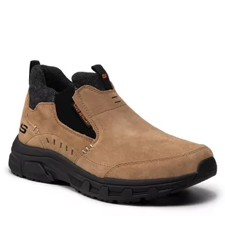 Półbuty damskie - Skechers Półbuty Bombarder 237283/BRBK Brown/Black - grafika 1