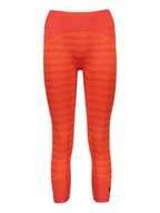 Spodnie sportowe damskie - adidas Legginsy sportowe "MMK Aknit" w kolorze czerwonym - miniaturka - grafika 1