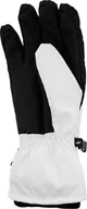 Rękawice narciarskie - 4f Rękawice narciarskie damskie 4F białe H4Z21 RED001 10S : Rozmiar - XL - miniaturka - grafika 1