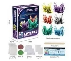 Zestaw doświadczalny Kryształy - Zabawki interaktywne dla dzieci - miniaturka - grafika 1