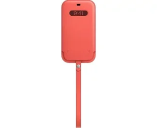 Etui futerał do Apple iPhone 12 Pro Max, kolor Pink Citrus - Leather Sleeve - Etui i futerały do telefonów - miniaturka - grafika 1