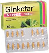 Układ nerwowy - Biofarm Ginkofar Intense 120 mg x 30 tabl powlekanych | DARMOWA DOSTAWA OD 199 PLN! - miniaturka - grafika 1