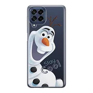 Etui i futerały do telefonów - ERT GROUP etui na telefon Samsung M53 5G, case oryginalny i oficjalnie licencjonowany przez Disney, wzór Olaf 001, optymalnie dopasowane, plecki z TPU częściowo przeźroczyste - miniaturka - grafika 1