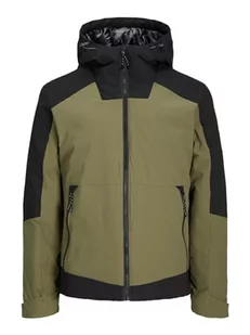 JACK & JONES Jcoaxel przejściowa kurtka męska Sn, zielony, XL - Kurtki męskie - miniaturka - grafika 1