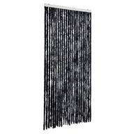 Zasłony - vidaXL Zasłona w kolorze antracytowym 100x230 cm szenilowa - miniaturka - grafika 1