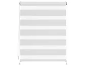 Rolety - Lichtblick Roleta dzień/ noc Klemmfix, bez wiercenia, zaciemniająca, od 45 x 150 cm (Biały, 45 x 150 cm) - miniaturka - grafika 1