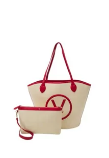 VALENTINO Covent, torba damska, natural/Ross, jeden rozmiar, naturalny/różowy, 70AA - Torebki damskie - miniaturka - grafika 1
