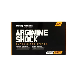BODY ATTACK Arginine Shock - 80caps POMPA MIĘŚNIOWA - Produkty specjalne dla sportowców - miniaturka - grafika 2