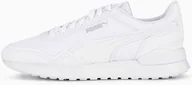 Moda i Uroda OUTLET - Buty Puma Dista Runner Tech r.38,5 Białe Sneakersy - miniaturka - grafika 1