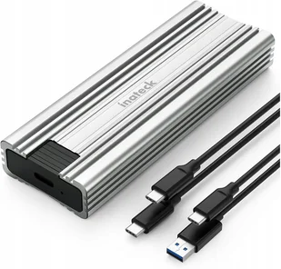 Inateck Festplattengehäuse NVMe M.2 USB 3.2 mit Kühlkissen FE2025_DARK GRAY - Etui na twarde dyski - miniaturka - grafika 1