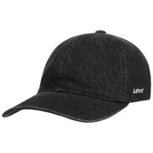 Czapki i chusty sportowe męskie - Essential Cap by Levi s, czarny, One Size - miniaturka - grafika 1