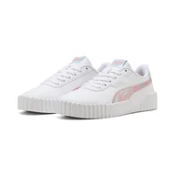 Buty trekkingowe dziecięce - Młodzieżowe sneakersy Carina 3.0 Space Belle PUMA White Pinkscape Pink - miniaturka - grafika 1