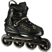 Rolki - Nils Extreme NA1128 CZARNO-ZŁOTE ROZM. L(39-42)  ŁYŻWOROLKI - miniaturka - grafika 1