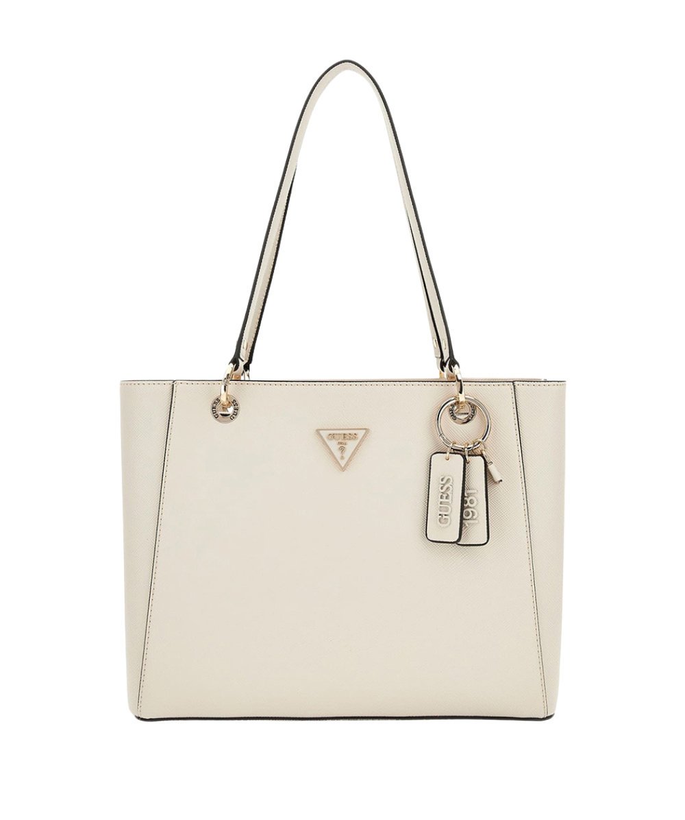 GUESS Kremowa damska torebka Noelle II