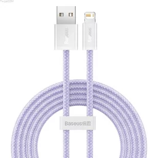 Baseus Kabel USB do Lightning Dynamic 2, 2.4A, 2m (fioletowy) - Kable USB - miniaturka - grafika 1