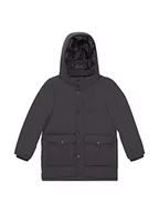 Kurtki i płaszcze dla chłopców - TOM TAILOR Chłopcy Parka dziecięca 1033353, 29476 - Coal Grey, 176 - miniaturka - grafika 1