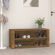 Szafki na buty - Lumarko Półka na buty, przydymiony dąb, 100x35x45 cm - miniaturka - grafika 1