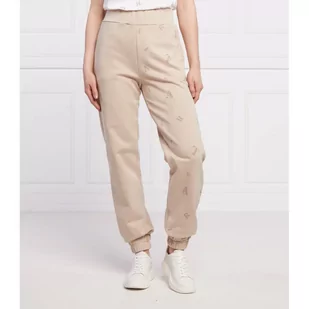 Trussardi Spodnie dresowe | Relaxed fit - Dresy damskie - miniaturka - grafika 1