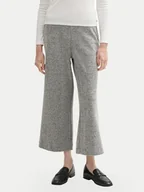 Spodnie damskie - Tom Tailor Kuloty 1044270 Szary Relaxed Fit - miniaturka - grafika 1