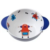 Miseczki i talerzyki dla dzieci - Miseczka Dla Dzieci Z Uchwytami, Seria Roboty Maison Petit Jour - miniaturka - grafika 1