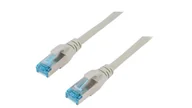 Patchcordy - DK-1521-300 Patch cord F/UTP 5e linka CCA PVC szary 30m 26AWG ekranowany - miniaturka - grafika 1