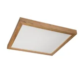 Lampy sufitowe - Brilagi-Ściemnialne oświetlenie LED WOODY FRAME LED/50W/230V dąb 60x60 cm IP44 + pilot - miniaturka - grafika 1