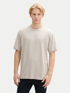 Tom Tailor Denim T-Shirt 1045021 Szary Relaxed Fit - Koszulki męskie - miniaturka - grafika 1