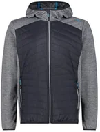 Kurtki męskie - KURTKA PRZECIWDESZCZOWA CMP HYBRID MAN FIX HOOD 32H5497 U423 - miniaturka - grafika 1